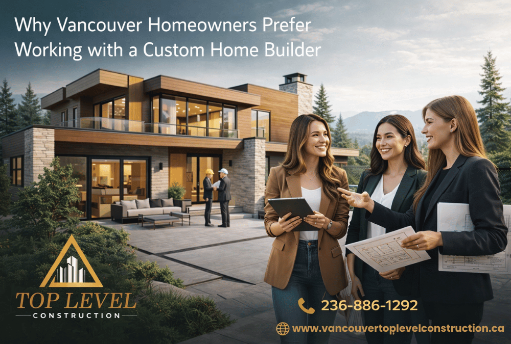 Why Vancouver Homeowners Prefer Working with a Custom Home Builder