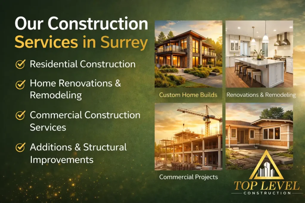 Top-rated Construction Company in Surrey delivering high-quality construction services in Surrey.