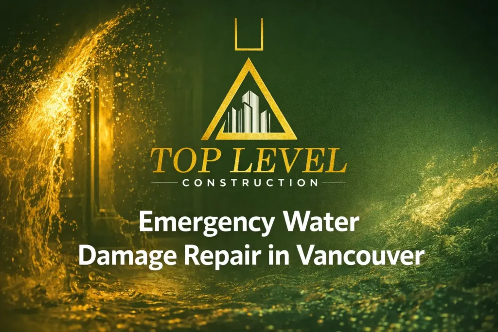 Emergency Water Damage Repair in Vancouver
