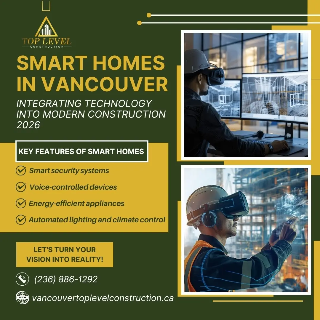 Smart homes Vancouver modern home automation technology house 2026